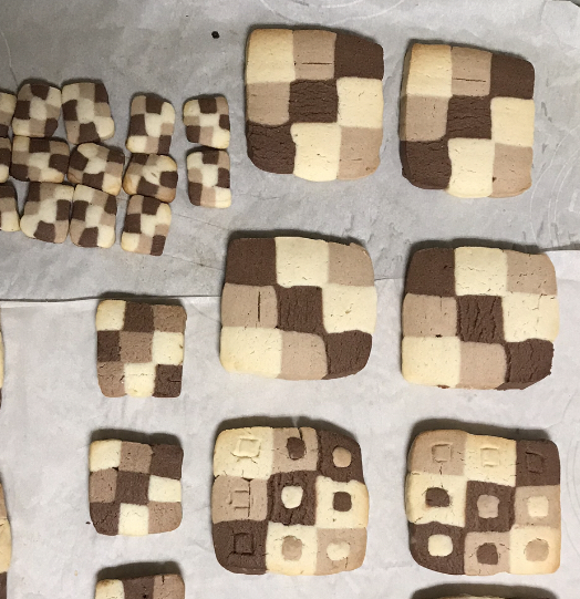 Latin and Euler square cookies 